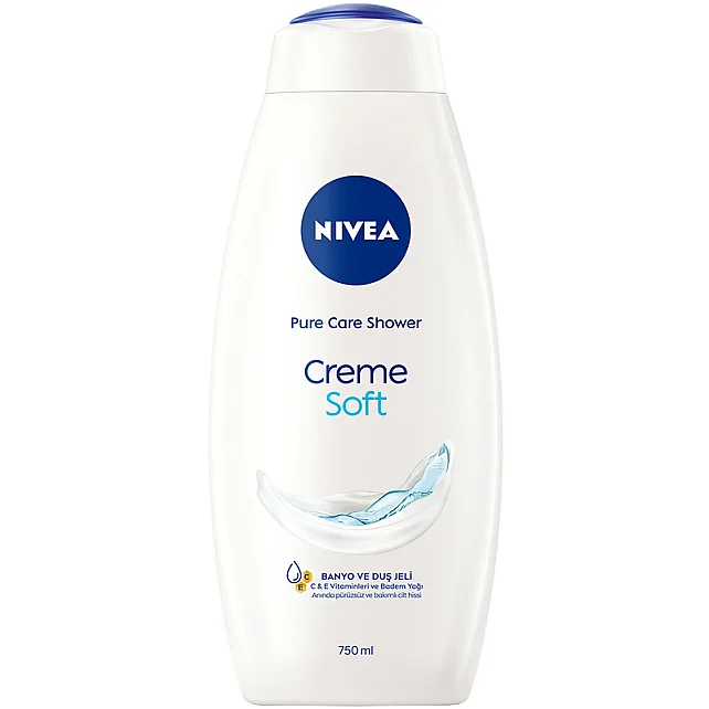 Nivea Creme Soft - Banyo ve Duş Jeli 750ml - 1