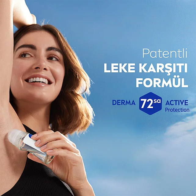 Nivea Deodorant Roll On Black & White Authentic - Kadın Roll On Deodorant 50ml - 7