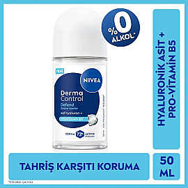 Nivea Derma Control Defend Roll-On Deodorant 50ml - 2