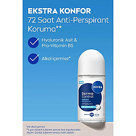 Nivea Derma Control Defend Roll-On Deodorant 50ml - 3
