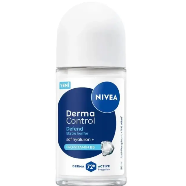 Nivea Derma Control Defend Roll-On Deodorant 50ml - 1