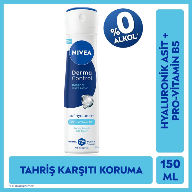 Nivea Derma Control Defend Sprey Deodorant 150ml - 2