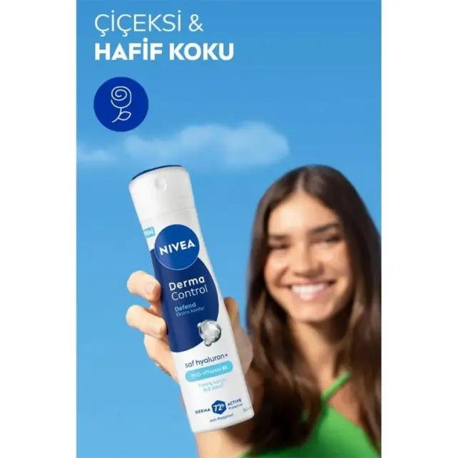Nivea Derma Control Defend Sprey Deodorant 150ml - 6