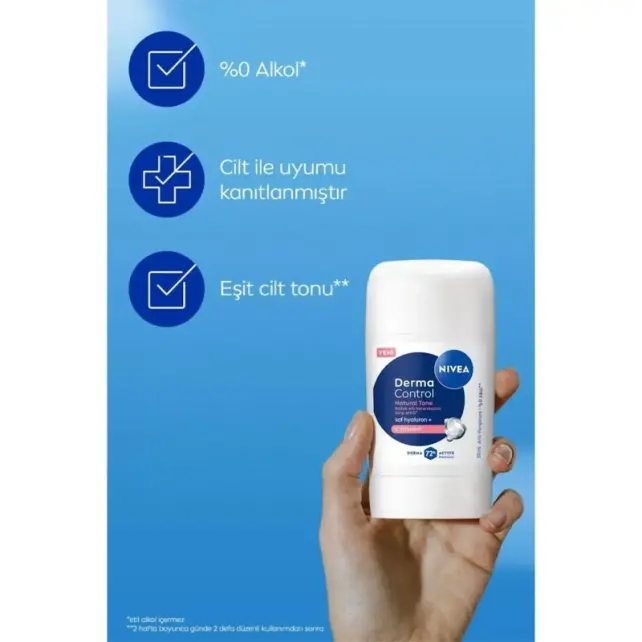Nivea Derma Control Natural Stick Deodorant 50ml - 4