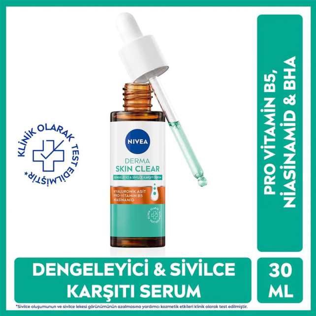 Nivea Derma Skin Clear - Dengeleyici Sivilce Karşıtı Serum 30ml - 5