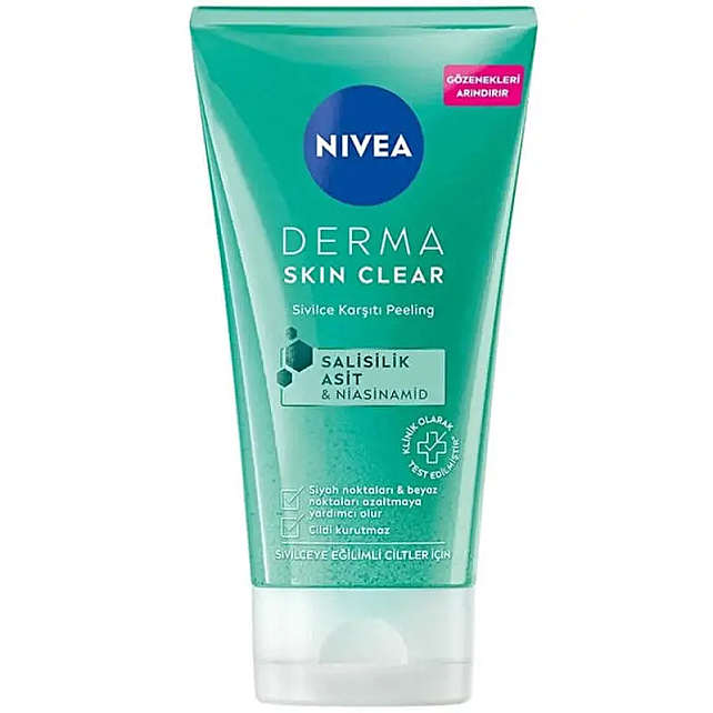 Nivea Derma Skin Clear - Sivilce Karşıtı Peeling 150ml - 1