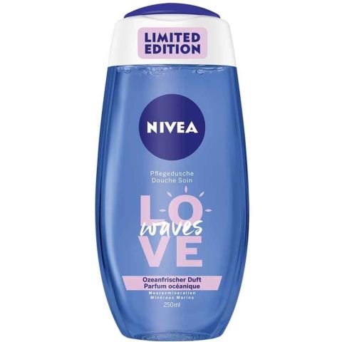 Nivea Love Waves Aquatic Duş jeli 250ml Nivea Love Waves Aquatic Duş jeli 250ml
