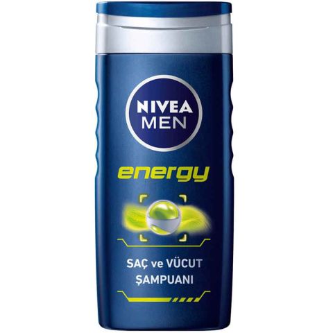 Nivea Energy Saç ve Vücut Şampuanı 250ml Nivea Energy Saç ve Vücut Şampuanı 250ml
