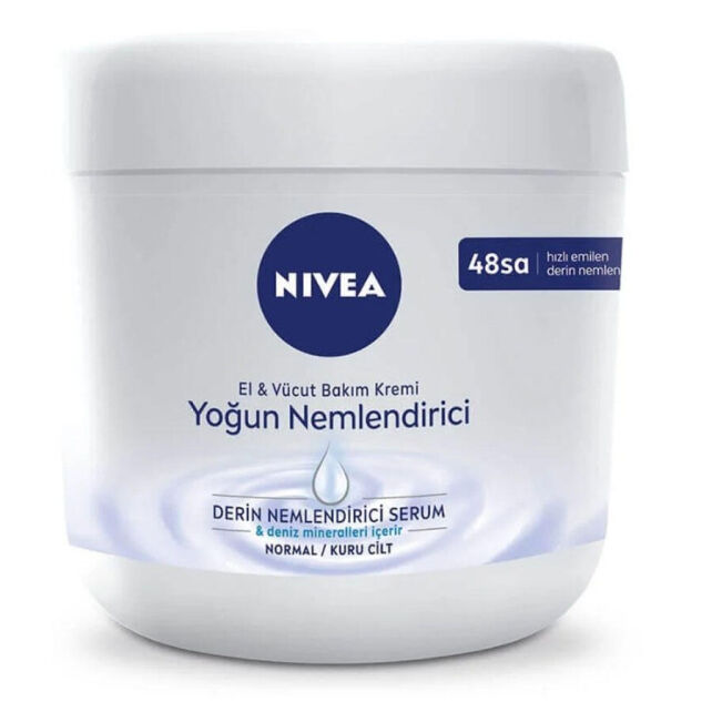 Nivea El ve Vücut Bakım Kremi - Yoğun Nemlendirici 400ml - 1