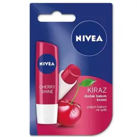 Nivea Essential Care Fruity Shine - Kiraz Özlü Dudak Kremi 4,8gr - Nivea