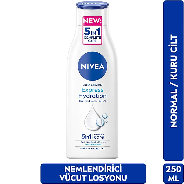Nivea Express Hydration - Nemlendirici Vücut Losyonu 250ml - 5