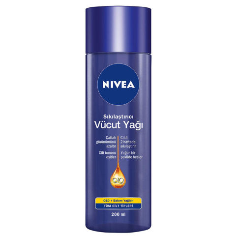 Nivea Firming Body Oil - Sıkılaştırıcı Etkili Vücut Bakım Yağı 200ml Nivea Firming Body Oil - Sıkılaştırıcı Etkili Vücut Bakım Yağı 200ml