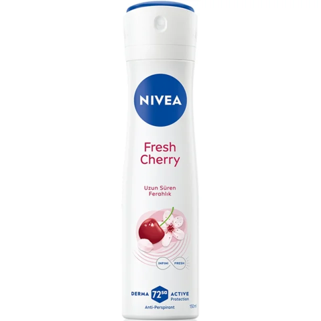 Nivea Fresh Cherry Kadın Sprey Deodorant 150ml - 1