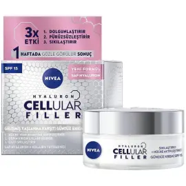 Nivea Hyaluron Celluar Filler SPF 15 - Gündüz Bakım Kremi 50ml - Nivea