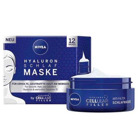 Nivea Hyaluron Cellular Schlaf Maske - Gece Cilt Bakım Maskesi 50ml Nivea Hyaluron Cellular Schlaf Maske - Gece Cilt Bakım Maskesi 50ml