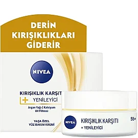 Nivea Kırışıklık Karşıtı Yaşa Özel Yüz Bakım Kremi 55+ Yaş 50ml - Nivea