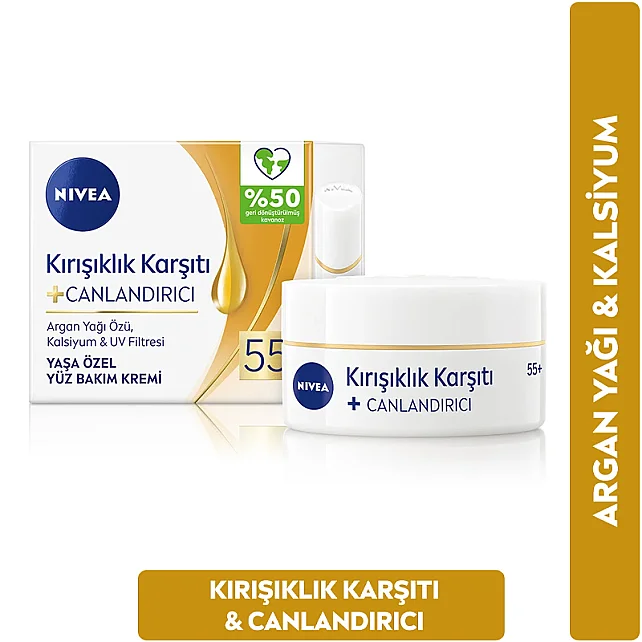 Nivea Kırışıklık Karşıtı Yaşa Özel Yüz Bakım Kremi 55+ Yaş 50ml - 4