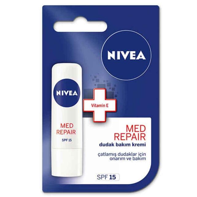 Nivea Med Protection - Dudak Bakım Kremi 4,8gr Nivea Med Protection - Dudak Bakım Kremi 4,8gr