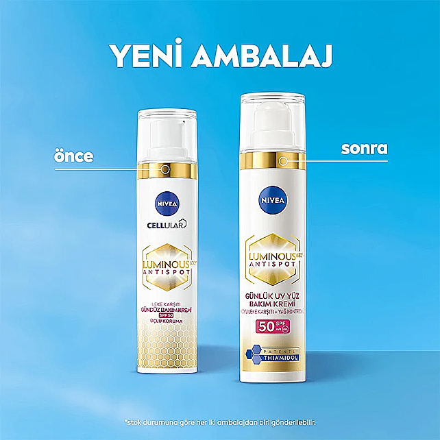 Nivea Luminous 630 Anti Spot Thiamidol SPF 50 - Leke Karşıtı Gündüz Kremi 40ml - 3