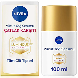Nivea Luminous - Çatlak Karşıtı Vücut Yağı Serumu 100ml - Nivea