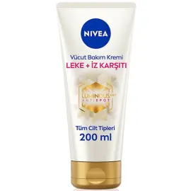 Nivea Luminous - Leke Karşıtı Vücut Bakım Kremi 200ml - 1