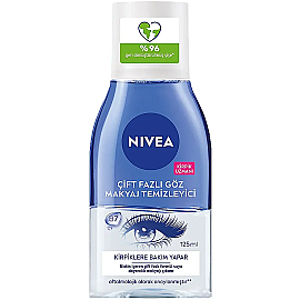 Nivea Make-Up - Çift Etkili Göz Makyaj Temizleyici 125ml - Nivea