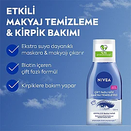 Nivea Make-Up - Çift Etkili Göz Makyaj Temizleyici 125ml - 3