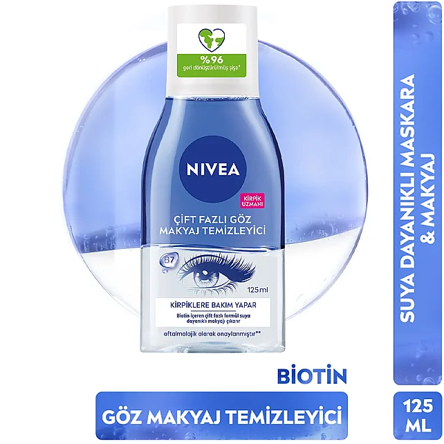 Nivea Make-Up - Çift Etkili Göz Makyaj Temizleyici 125ml - 9