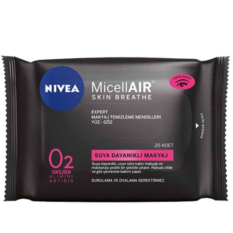Nivea Micellair Expert Makyaj Temizleme Mendili 20 Adet Nivea Micellair Expert Makyaj Temizleme Mendili 20 Adet