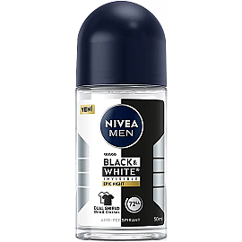 Nivea Men Black & White Epic Night - Erkek Roll-On Deodorant 50ml - Nivea