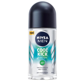 Nivea Men Cool Kick Fresh Roll-On Deodorant 50ml - Nivea