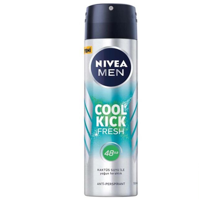 Nivea Men Cool Kick Fresh Sprey Deodorant 150ml - 1