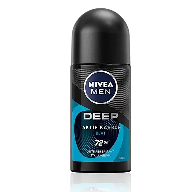 Nivea Men Deep Aktif Karbon - Roll-On Deodorant 50ml - 1
