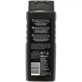 Nivea Men Deep Dimension Clean Shower Gel - Duş Jeli 500ml - 2