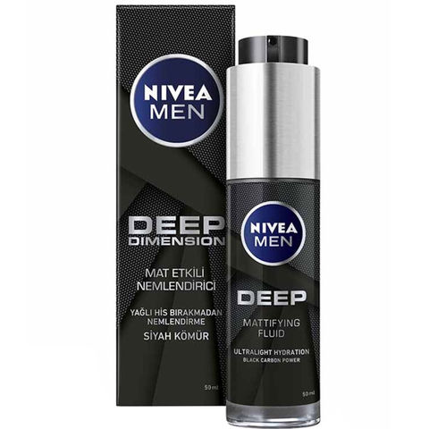 Nivea Men Deep Dimension - Erkekler için Matlaştırıcı Etkili Nemlendirici 50ml Nivea Men Deep Dimension - Erkekler için Matlaştırıcı Etkili Nemlendirici 50ml