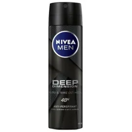 Nivea Men Deep Dimension Sprey Deodorant 150ml - Nivea