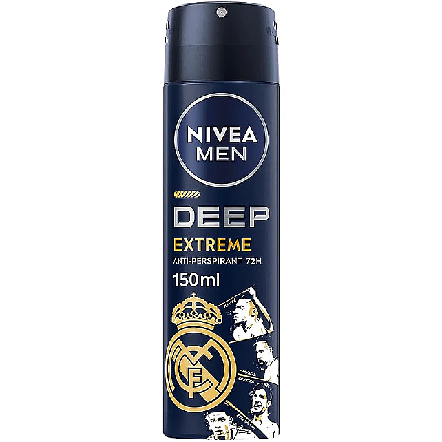 Nivea Men Deep Extreme - Sprey Deodorant 150ml - 1
