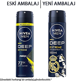 Nivea Men Deep Extreme - Sprey Deodorant 150ml - 2