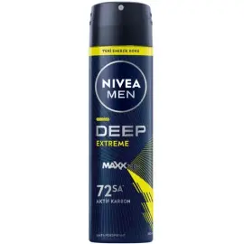 Nivea Men Deep Extreme - Sprey Deodorant 150ml - 1