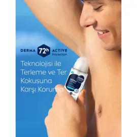 Nivea Men Derma Control Defend Roll-On Deodorant 50ml - 4