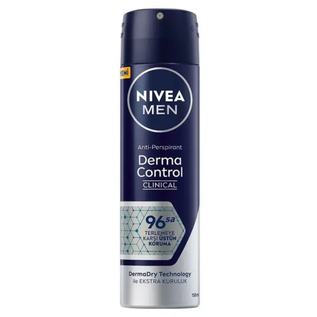 Nivea Men Derma Control Sprey Deodorant 150ml - 1