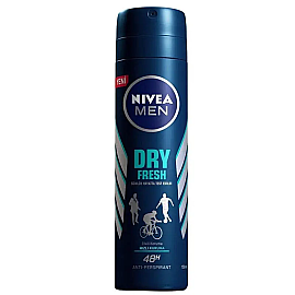 Nivea Men Dry Fresh Sprey Deodorant 150ml - Nivea