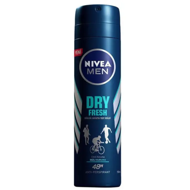 Nivea Men Dry Fresh Sprey Deodorant 150ml - 1