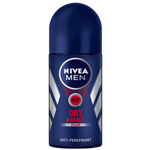 Nivea Men Dry Impact Plus Roll-On Deodorant 50ml Nivea Men Dry Impact Plus Roll-On Deodorant 50ml