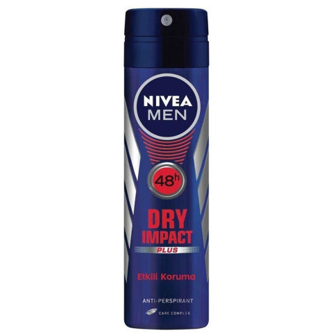 Nivea Men Dry Impact Plus Sprey Deodorant 150ml Nivea Men Dry Impact Plus Sprey Deodorant 150ml
