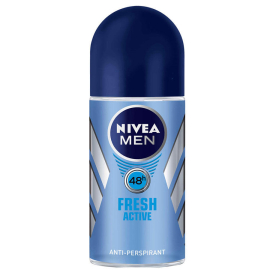 Nivea Men Fresh Active Roll-On Deodorant 50ml - Nivea
