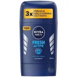 Nivea Men Fresh Active Stick Deodorant 50ml - Nivea