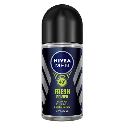 Nivea Men Fresh Power 48h Roll-On Deodorant 50ml Nivea Men Fresh Power 48h Roll-On Deodorant 50ml