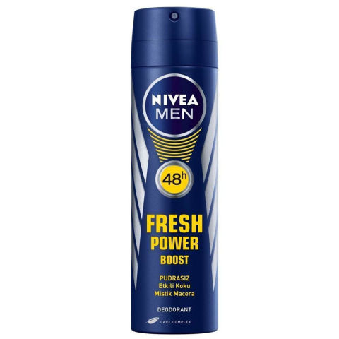 Nivea Men Fresh Power Boost Roll-On Deodorant 150ml Nivea Men Fresh Power Boost Roll-On Deodorant 150ml