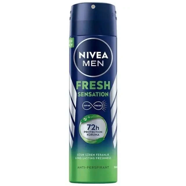 Nivea Men Fresh Sensation - Erkek Deodorant 150ml - 1